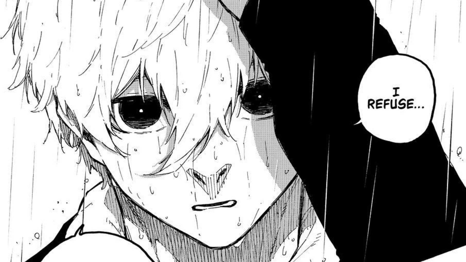 Seishiro Nagi as seen in Blue Lock chapter 308 (Image via Kodansha)